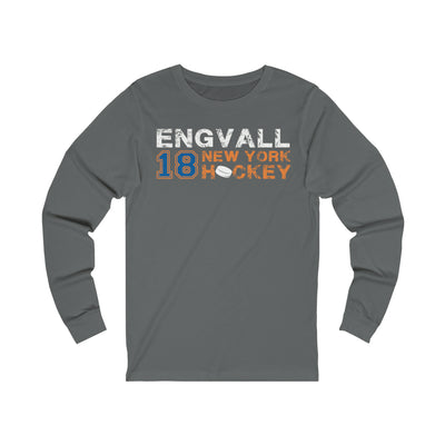 Engvall 18 New York Hockey Unisex Jersey Long Sleeve Shirt