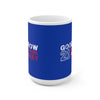 Goodrow 21 New York Hockey Ceramic Coffee Mug In Blue, 15oz