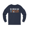 Dobson 8 New York Hockey Unisex Jersey Long Sleeve Shirt