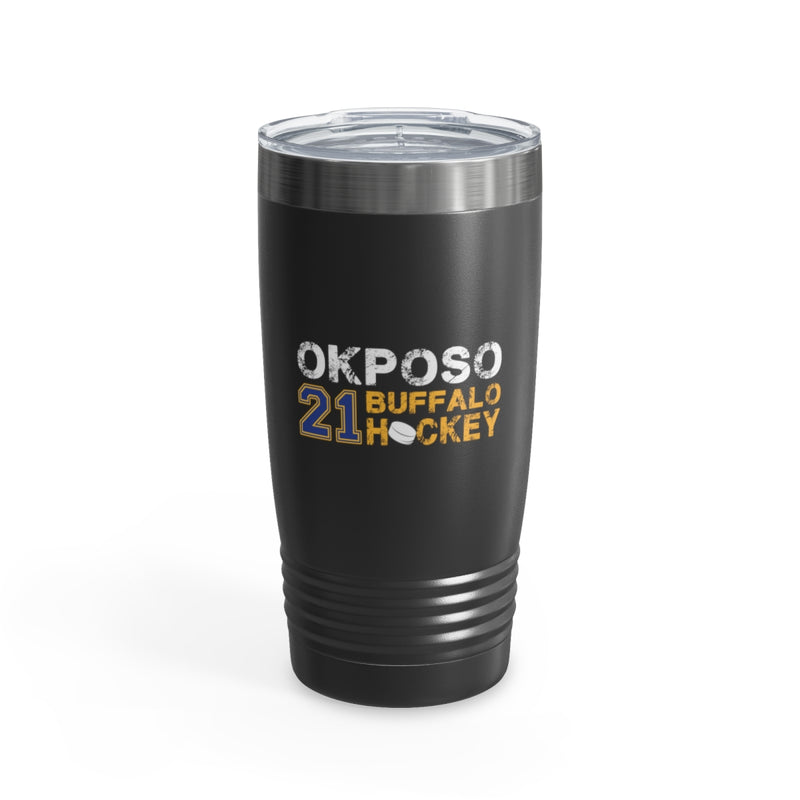 Okposo 21 Buffalo Hockey Ringneck Tumbler, 20 oz