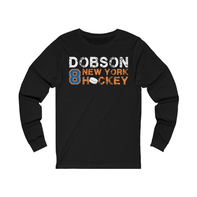 Dobson 8 New York Hockey Unisex Jersey Long Sleeve Shirt