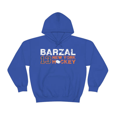 Barzal 13 New York Hockey Unisex Hooded Sweatshirt