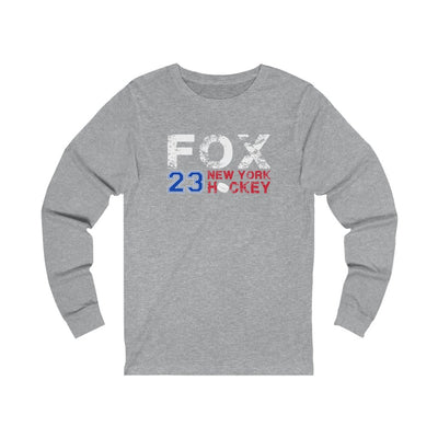 Fox 23 New York Hockey Unisex Jersey Long Sleeve Shirt