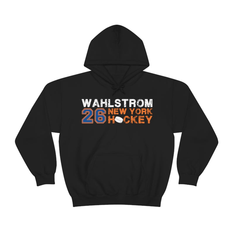 Wahlstrom 26 New York Hockey Unisex Hooded Sweatshirt