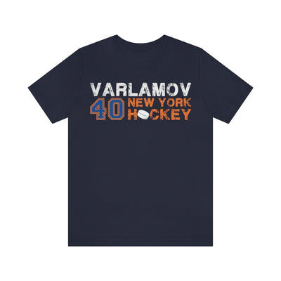 Varlamov 40 New York Hockey Unisex Jersey Tee