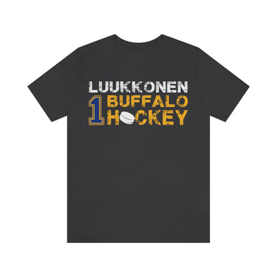 Luukkonen 1 Buffalo Hockey Unisex Jersey Tee