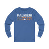 Palmieri 21 New York Hockey Unisex Jersey Long Sleeve Shirt