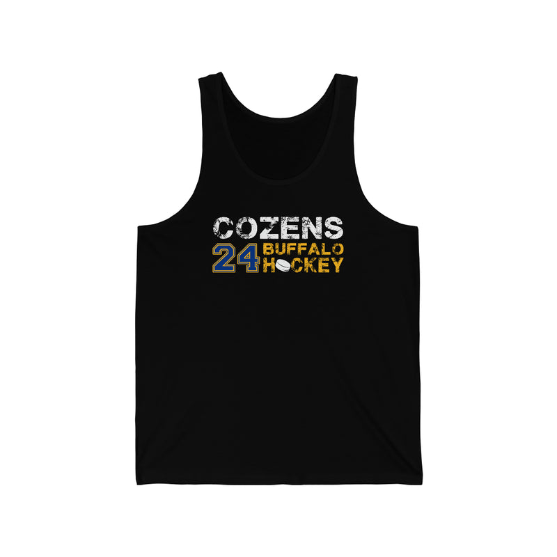 Cozens 24 Buffalo Hockey Unisex Jersey Tank Top