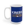 Krebs 19 Buffalo Hockey Ceramic Coffee Mug In Royal Blue, 15oz