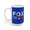 Fox 23 New York Hockey Ceramic Coffee Mug In Blue, 15oz