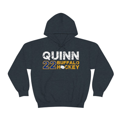 Quinn 22 Buffalo Hockey Unisex Hooded Sweatshirt