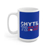 Chytil 72 New York Hockey Ceramic Coffee Mug In Blue, 15oz