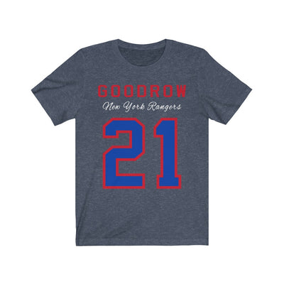 Goodrow 21 New York Rangers Unisex Jersey Tee