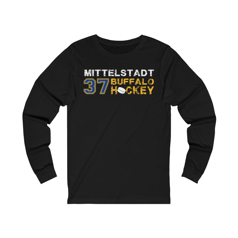 Mittelstadt 37 Buffalo Hockey Unisex Jersey Long Sleeve Shirt