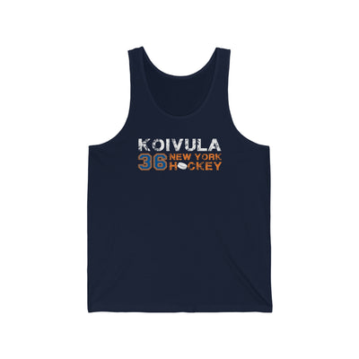 Koivula 36 New York Hockey Unisex Jersey Tank Top