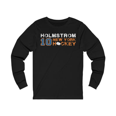 Holmstrom 10 New York Hockey Unisex Jersey Long Sleeve Shirt