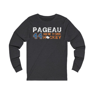 Pageau 44 New York Hockey Unisex Jersey Long Sleeve Shirt