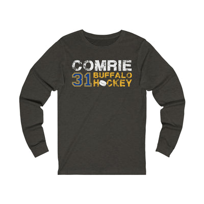 Comrie 31 Buffalo Hockey Unisex Jersey Long Sleeve Shirt