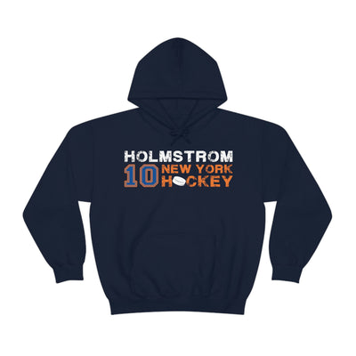 Holmstrom 10 New York Hockey Unisex Hooded Sweatshirt