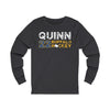 Quinn 22 Buffalo Hockey Unisex Jersey Long Sleeve Shirt