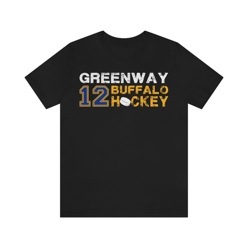 Greenway 12 Buffalo Hockey Unisex Jersey Tee