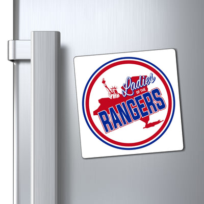 Ladies Of The Rangers Multi-Use Magnets, White