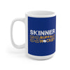 Skinner 53 Buffalo Hockey Ceramic Coffee Mug In Royal Blue, 15oz