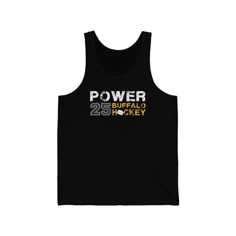 Power 25 Buffalo Hockey Unisex Jersey Tank Top