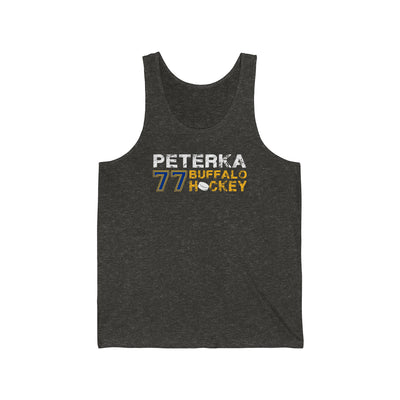 Peterka 77 Buffalo Hockey Unisex Jersey Tank Top