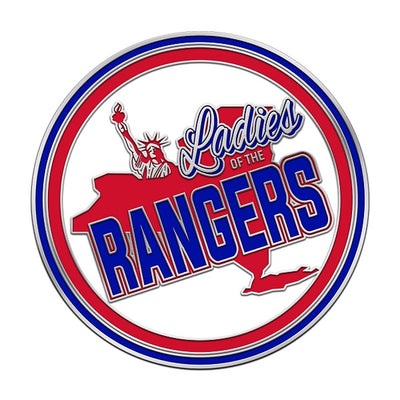 Ladies Of The Rangers Enamel Lapel Pin