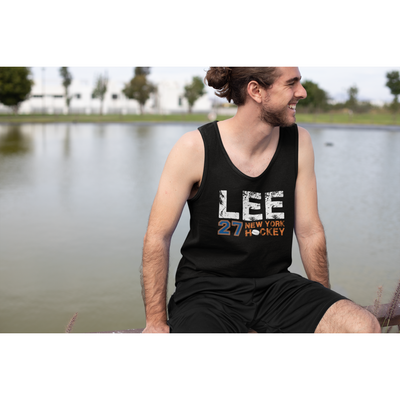 Lee 27 New York Hockey Unisex Jersey Tank Top