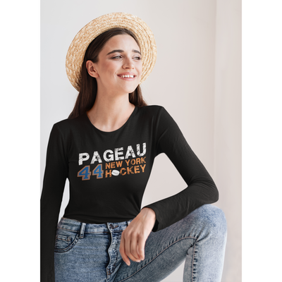 Pageau 44 New York Hockey Unisex Jersey Long Sleeve Shirt