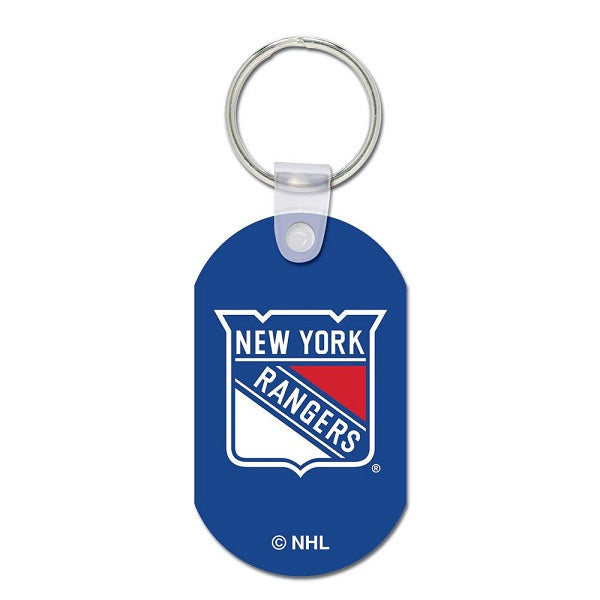 New York Rangers Aluminum Metal Key Ring