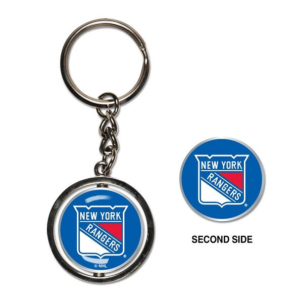 New York Rangers Spinner Key Ring
