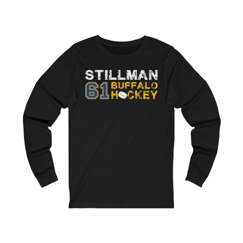 Stillman 61 Buffalo Hockey Unisex Jersey Long Sleeve Shirt