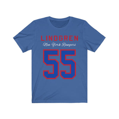 Lindgren 55 New York Rangers Unisex Jersey Tee