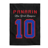 Panarin 10 New York Rangers Velveteen Plush Blanket