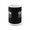 Quinn 22 Buffalo Hockey Ceramic Coffee Mug In Black, 15oz