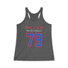 Miller 79 New York Rangers Women's Tri-Blend Racerback Tank Top