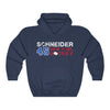 Schneider 45 New York Hockey Unisex Hooded Sweatshirt