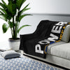 Power 25 Buffalo Hockey Velveteen Plush Blanket