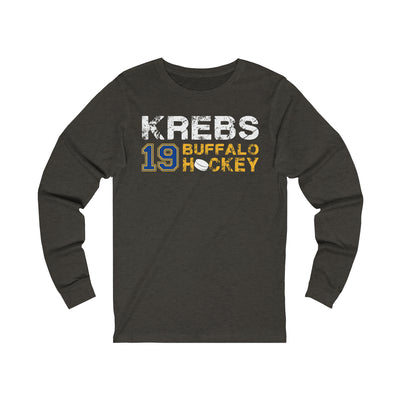 Krebs 19 Buffalo Hockey Unisex Jersey Long Sleeve Shirt