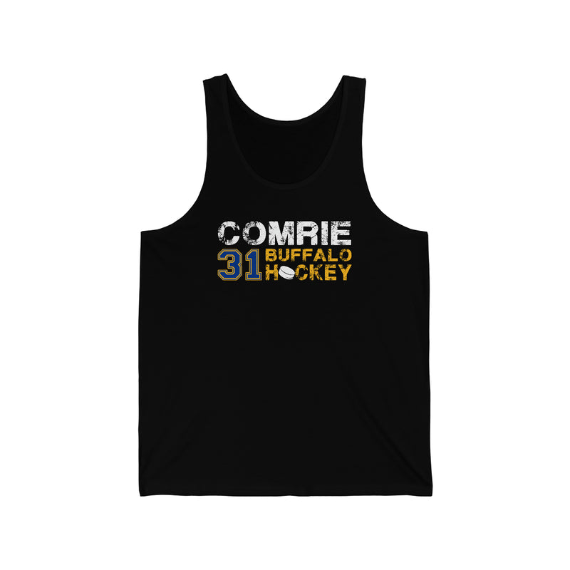 Comrie 31 Buffalo Hockey Unisex Jersey Tank Top