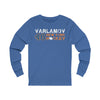 Varlamov 40 New York Hockey Unisex Jersey Long Sleeve Shirt