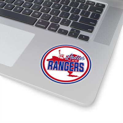 Ladies Of The Rangers Group Logo Kiss-Cut Stickers