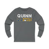 Quinn 22 Buffalo Hockey Unisex Jersey Long Sleeve Shirt