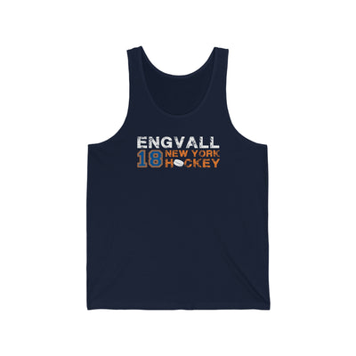 Engvall 18 New York Hockey Unisex Jersey Tank Top