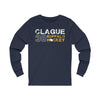 Clague 38 Buffalo Hockey Unisex Jersey Long Sleeve Shirt