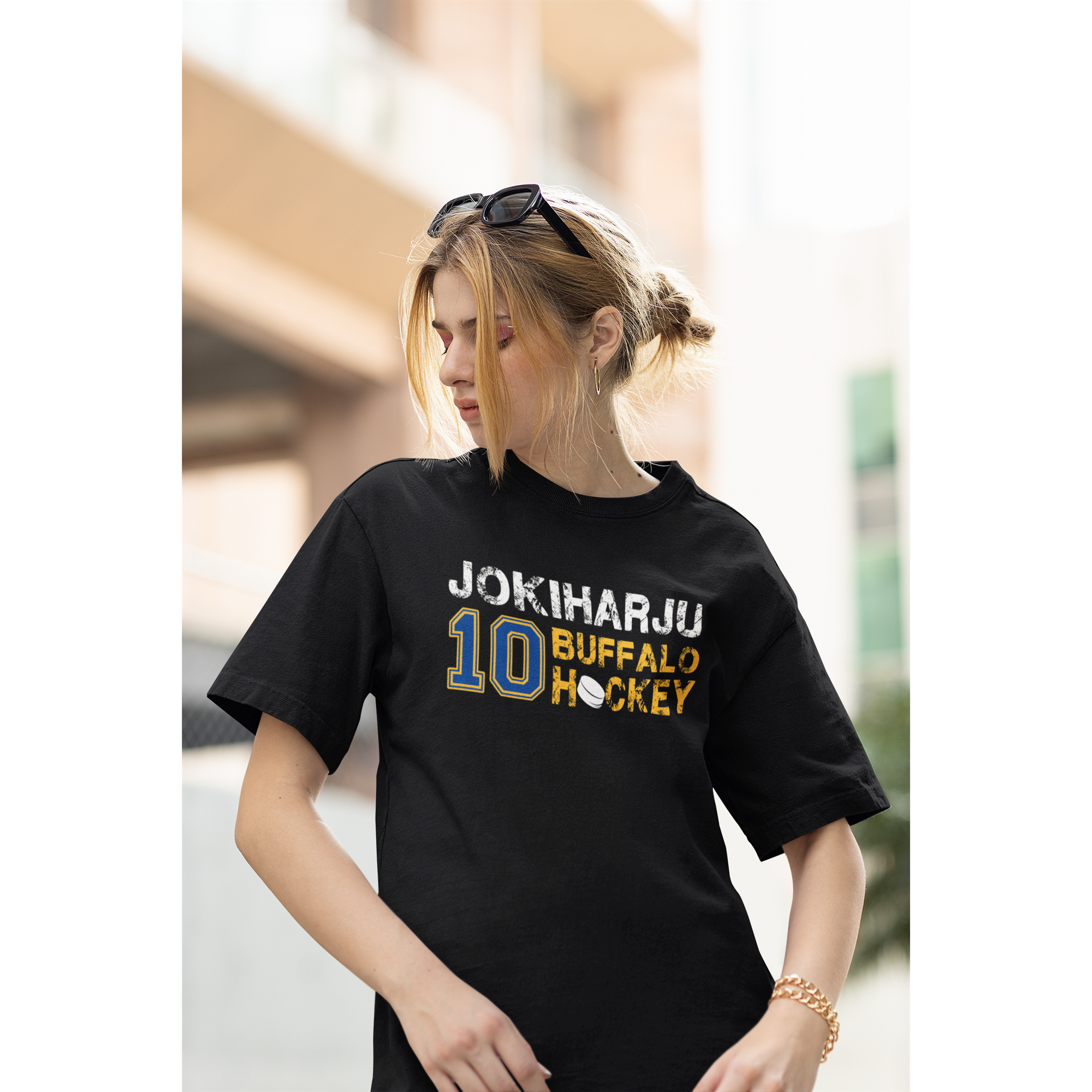 Jokiharju 10 Buffalo Hockey Unisex Jersey Tee