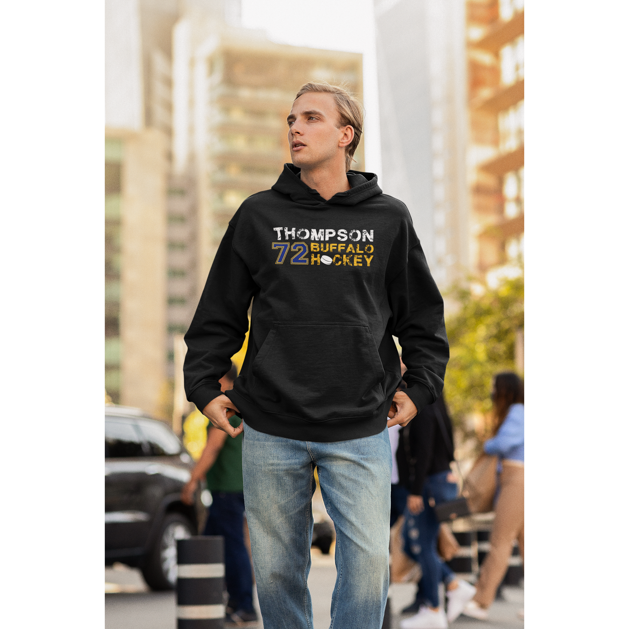 Thompson 72 Buffalo Hockey Unisex Hooded Sweatshirt